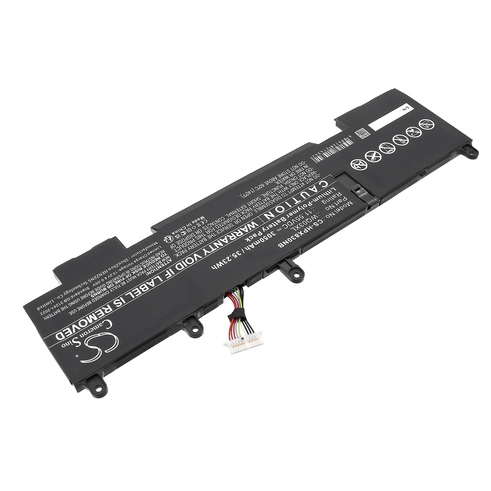 Batteri till Notebook, Bärbar dator för HP Elite X360 1040 14 G10, Elite X360 830 G10