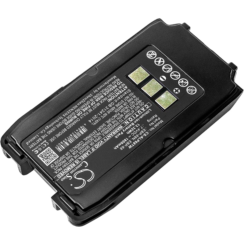 Batteri till Tvåvägsradio för Alinco DJ-S17, DJ-S17E, DJ-S47E