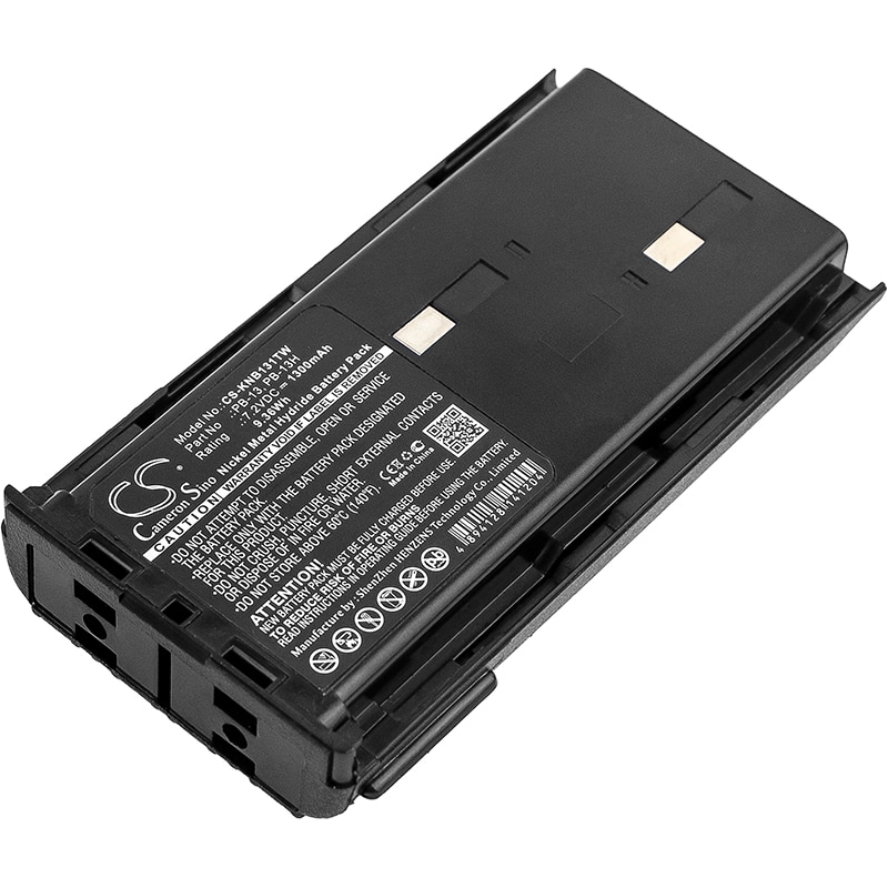Batteri till Tvåvägsradio för Kenwood TK-25A, TK-26A, TK-27A m.fl.