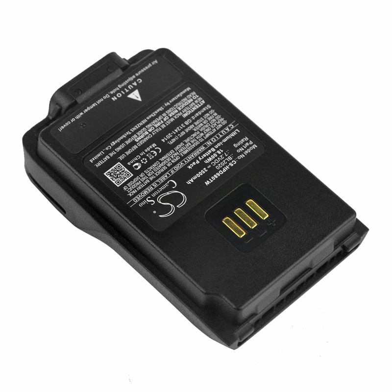 Batteri till Tvåvägsradio för Hytera PD680 CQST, PD600 UL913, PD660 UL913 m.fl.