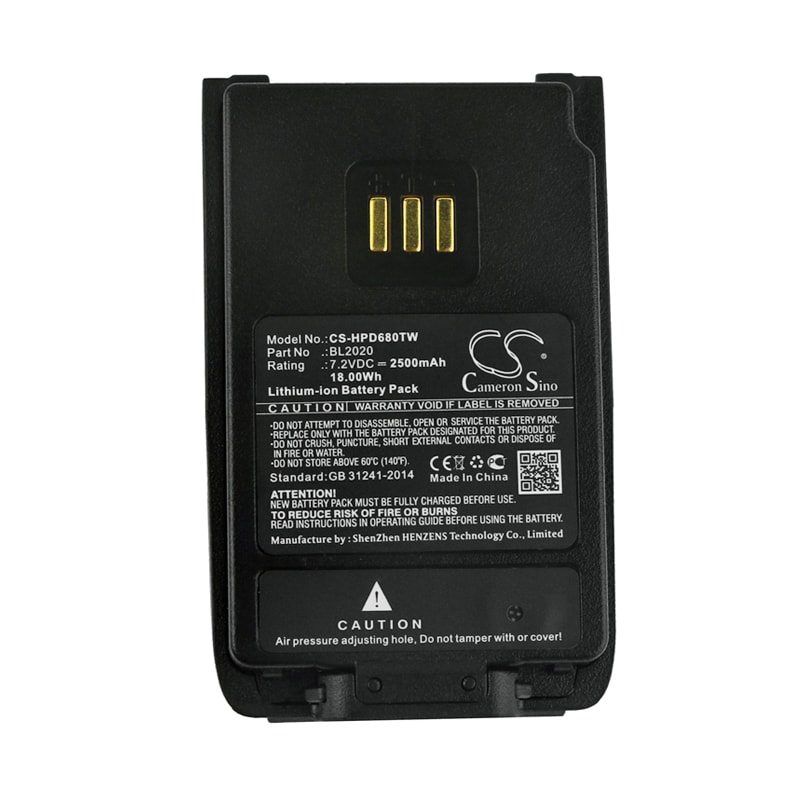 Batteri till Tvåvägsradio för Hytera PD680 CQST, PD600 UL913, PD660 UL913 m.fl.
