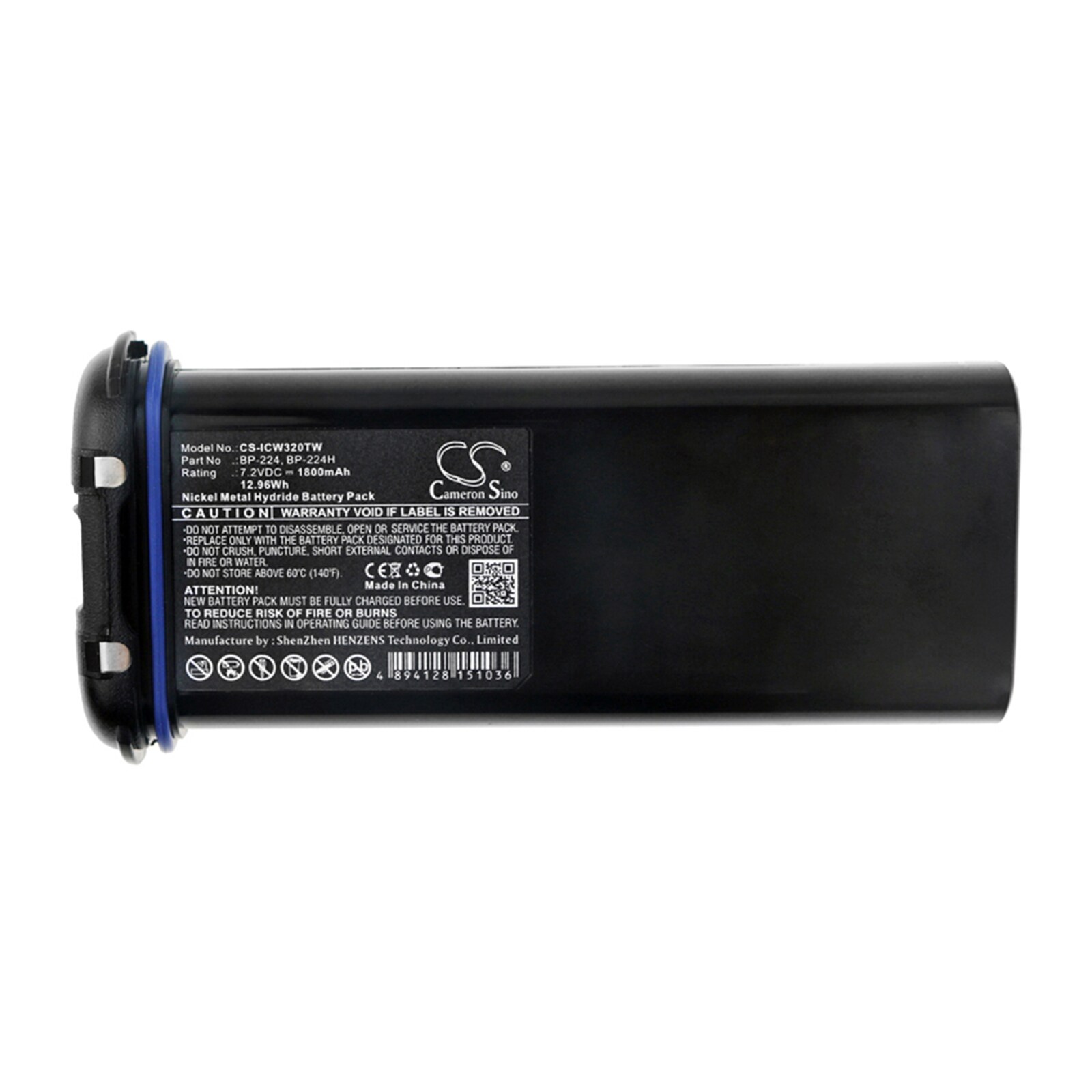 Batteri till Tvåvägsradio för Icom IC-M32, IC-IC-M31, IC-IC-M2A m.fl.