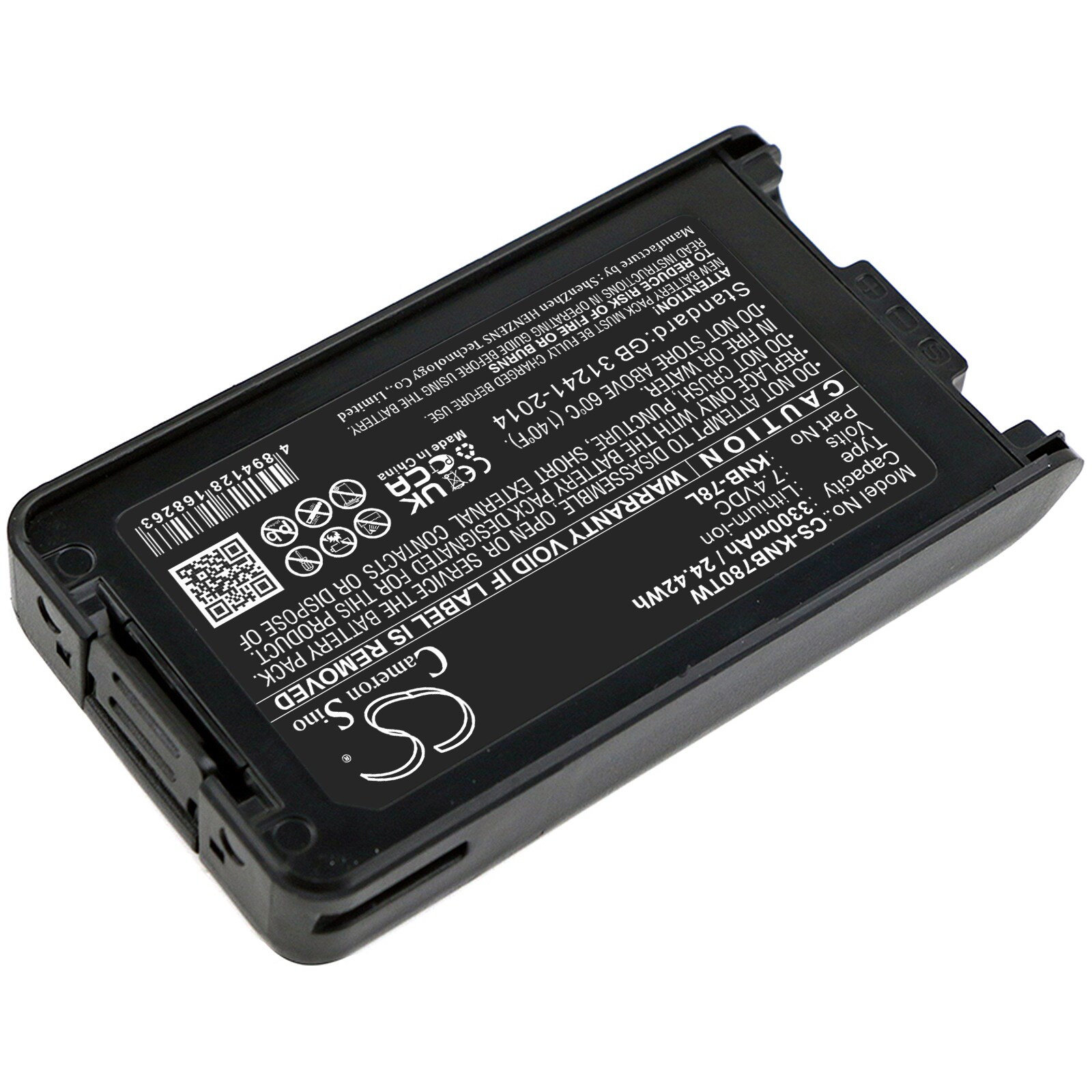 Batteri till Tvåvägsradio för Kenwood TK-2140, TK-3140, TK-2148 m.fl.