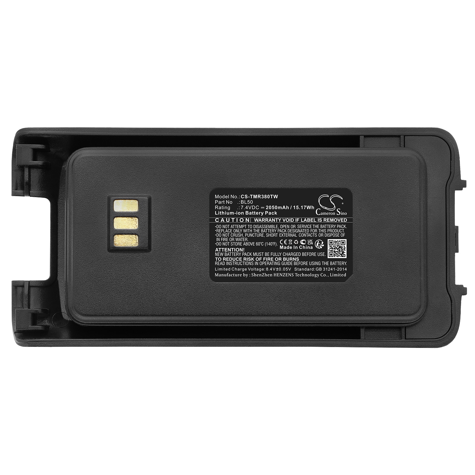 Batteri till Tvåvägsradio för Smartcom SC-280, SC-380