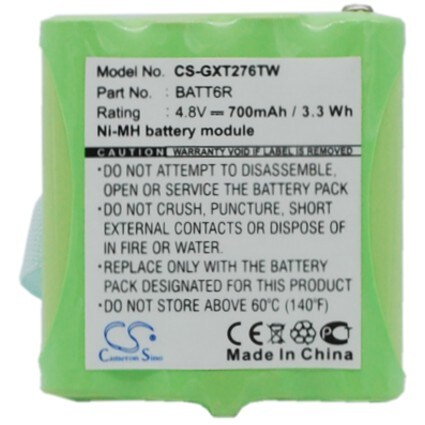 Batteri till Tvåvägsradio för Midland LXT276, LXT376, LXT314 m.fl.