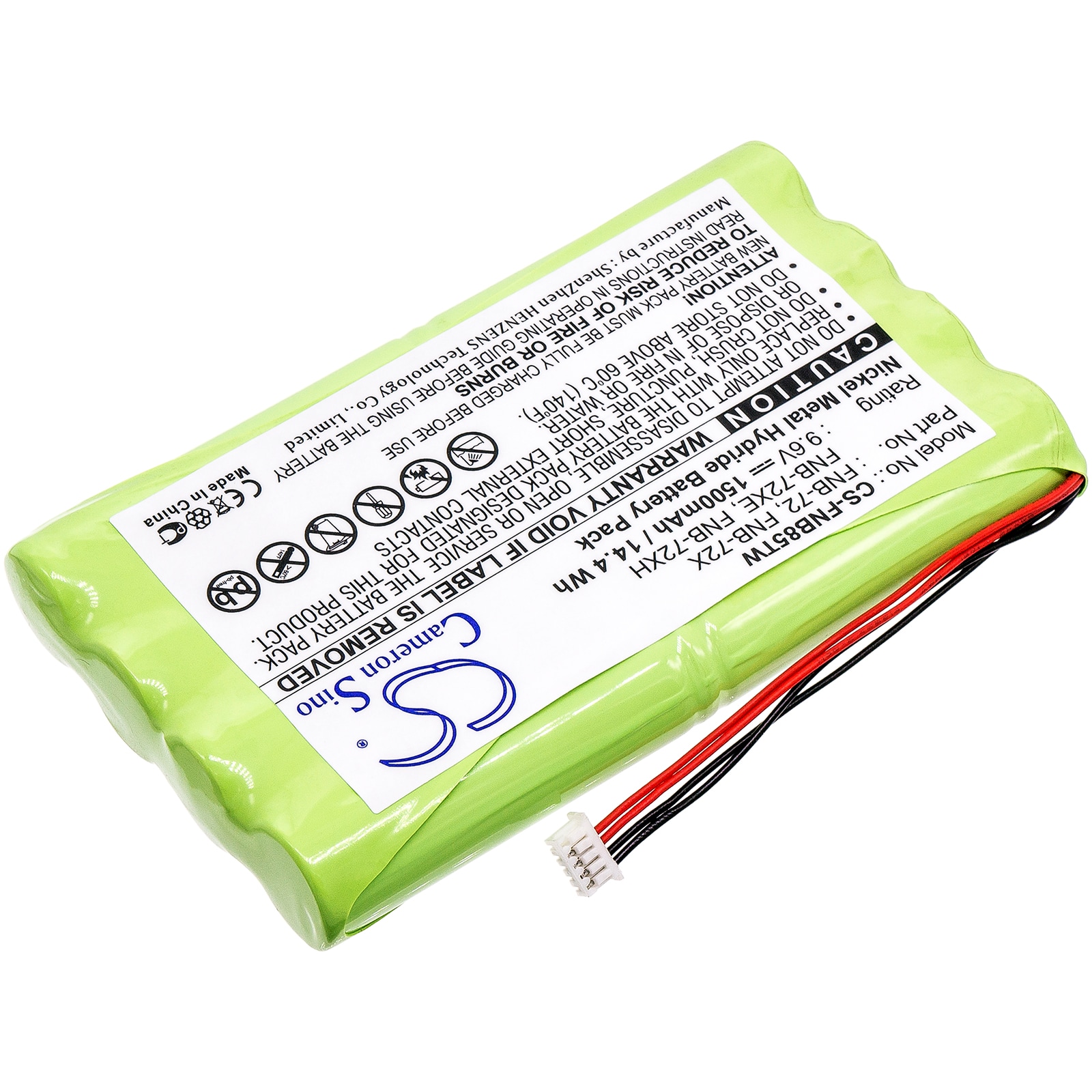 Batteri till Tvåvägsradio för Vertex FT-817, FT-817ND