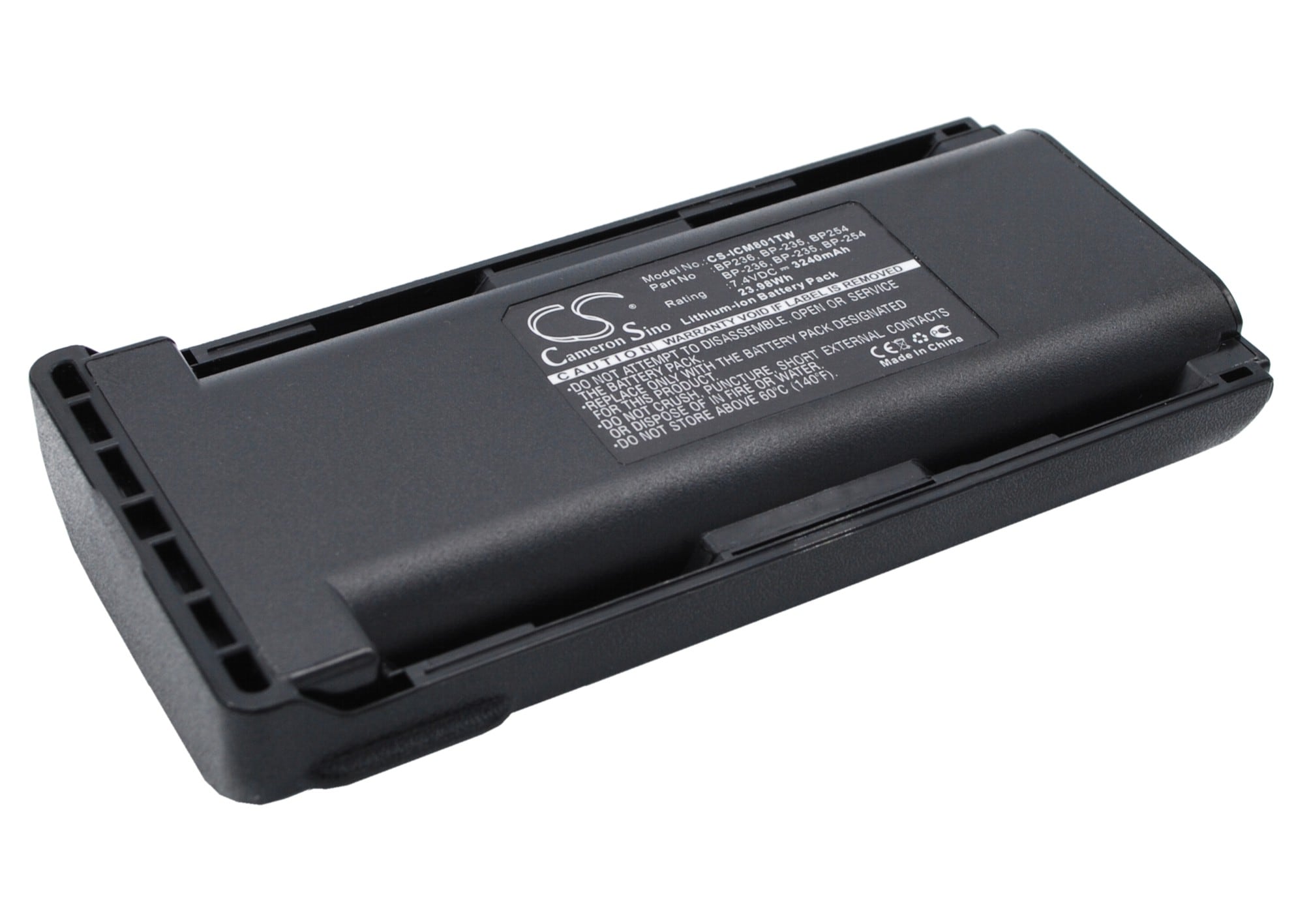 Batteri till Tvåvägsradio för ICOM IC-F70, IC-F80, IC-F70D m.fl.