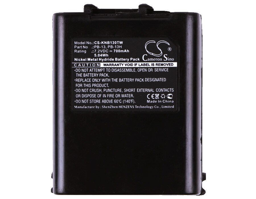 Batteri till Tvåvägsradio för Kenwood TK-25A, TK-26A, TK-27A m.fl.