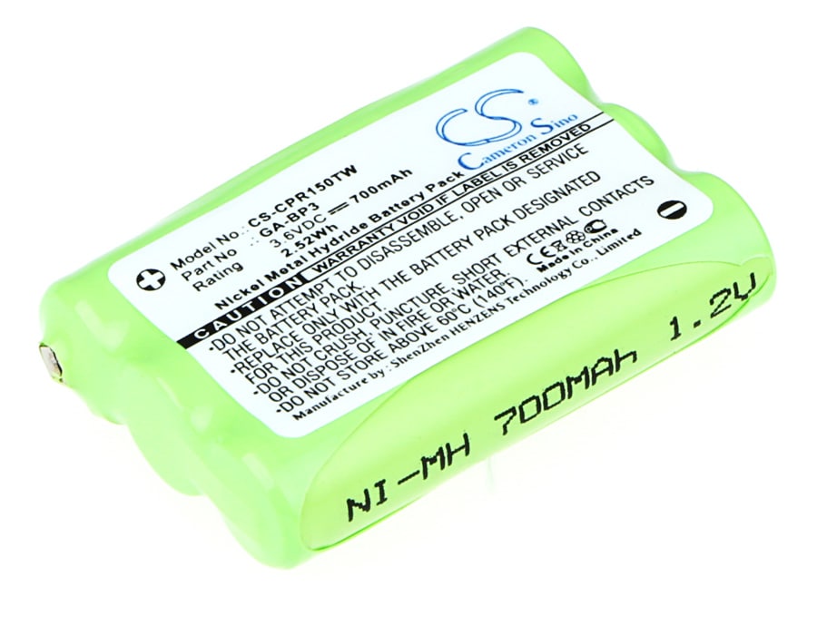Batteri till Tvåvägsradio för Cobra PR145, PR150, PR155 GMRS