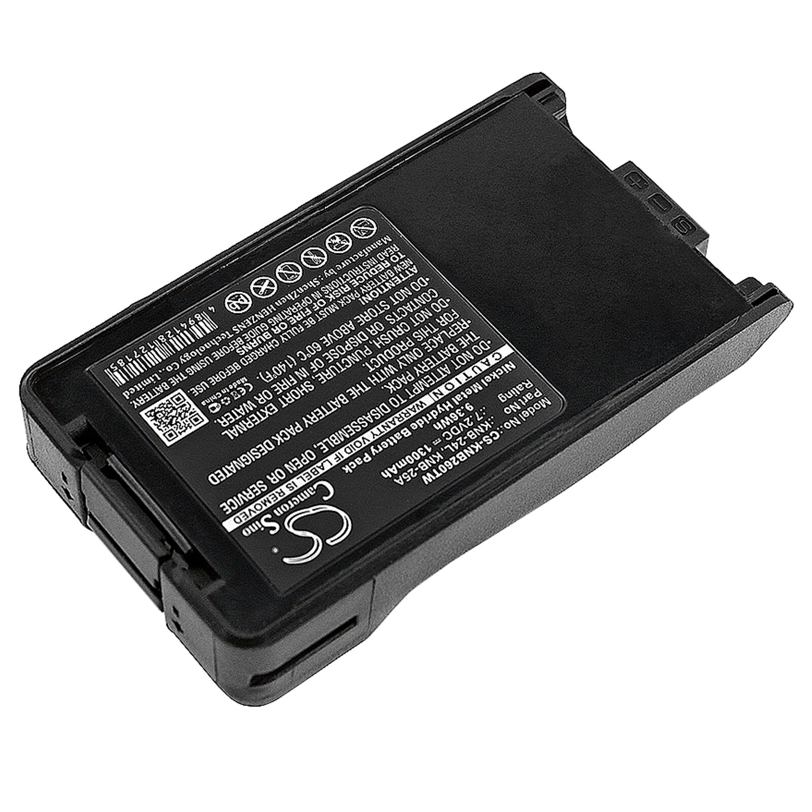 Batteri till Tvåvägsradio för Kenwood TK-3140, TK-2140, TK-2160 m.fl.