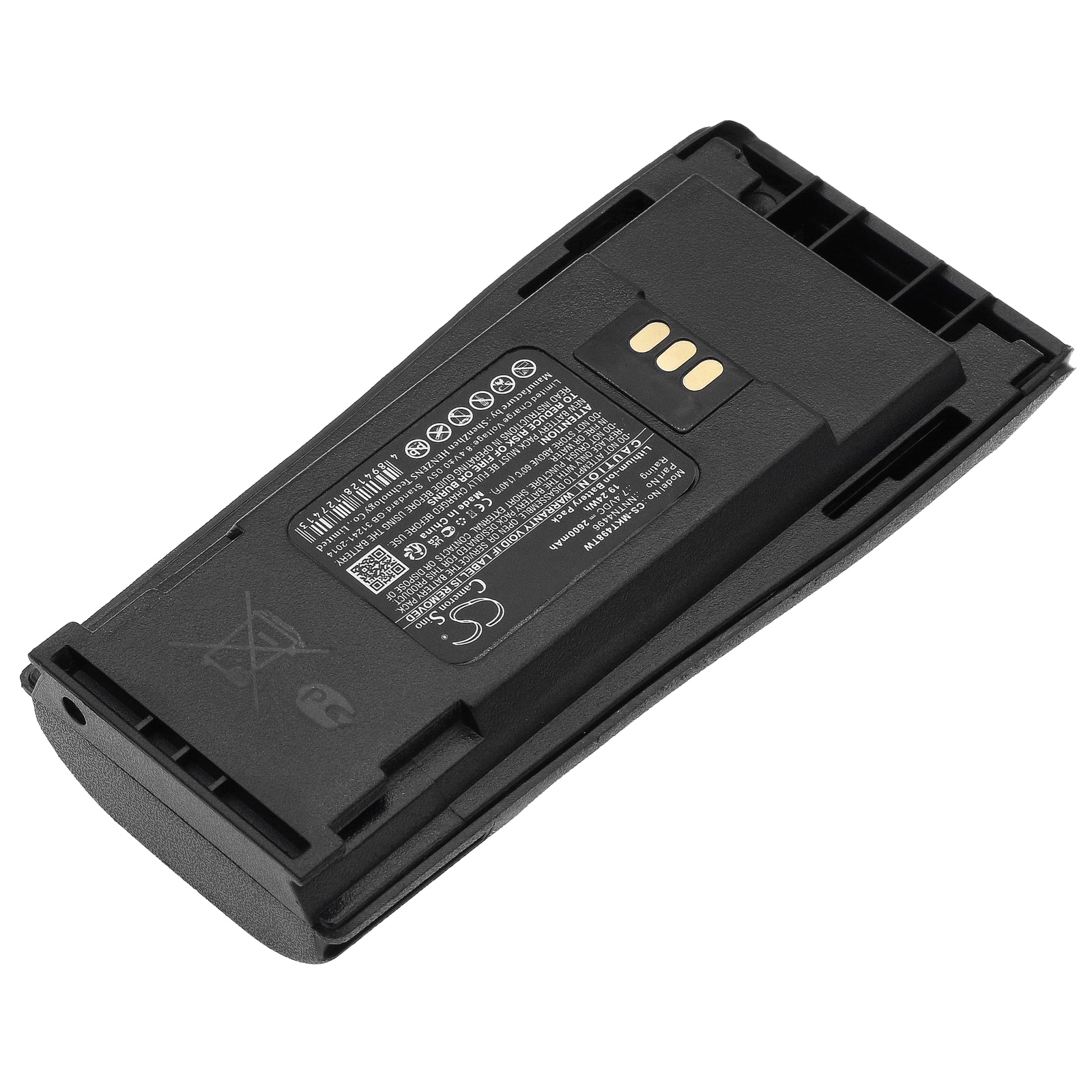 Batteri till Tvåvägsradio för Motorola CP150, CP200, CP250 m.fl.