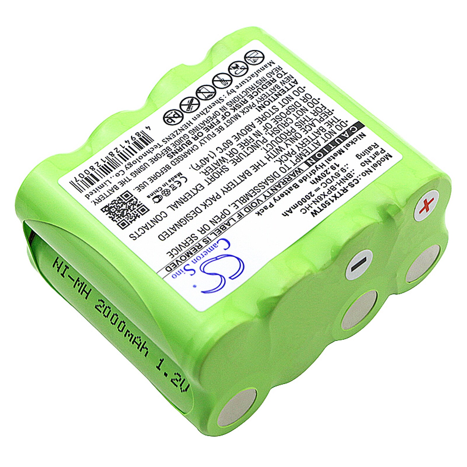 Batteri till Tvåvägsradio för Ritron Patriot RTX150, Patriot RTX450, RTX150 m.fl.