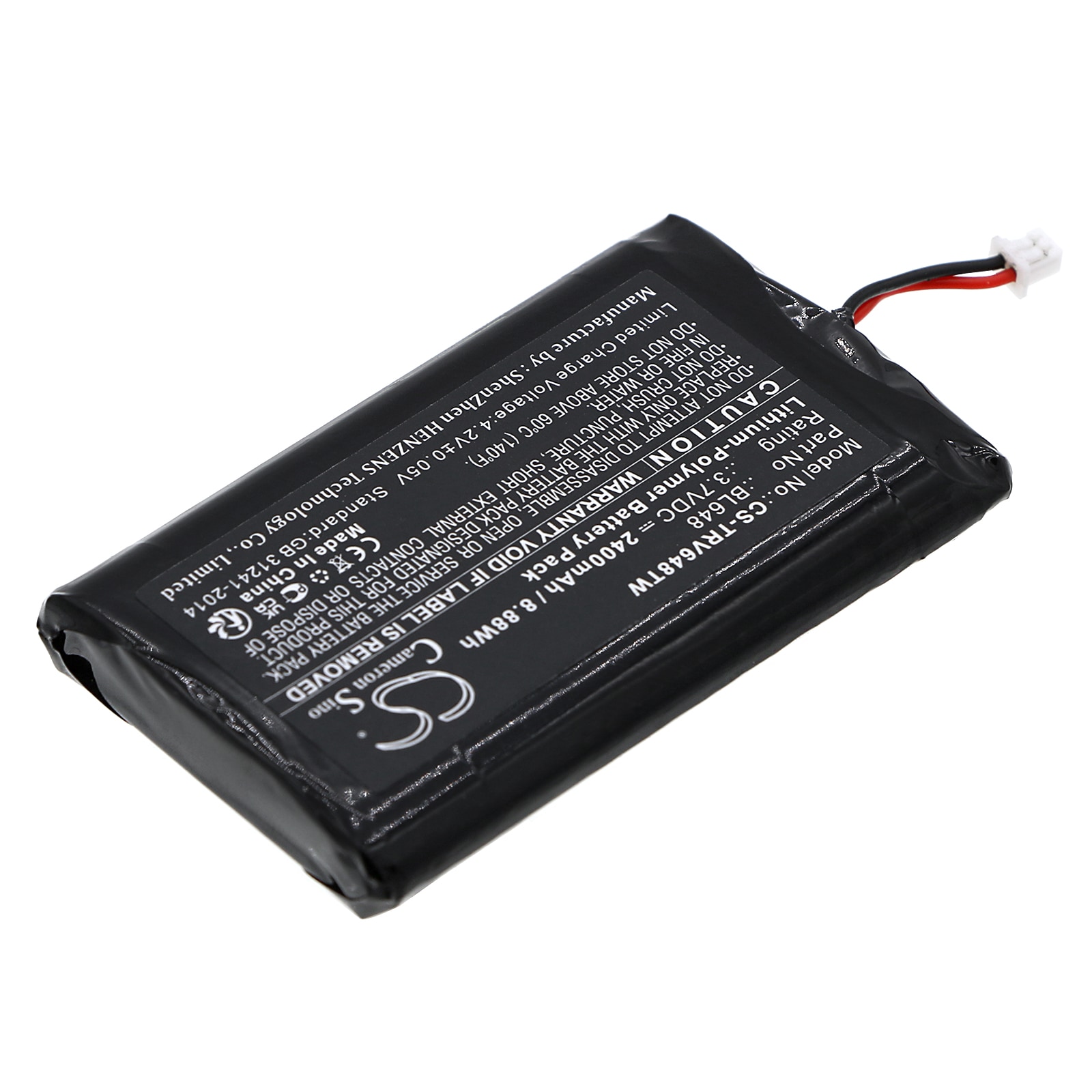 Batteri till Tvåvägsradio för Retevis RB48, RB648