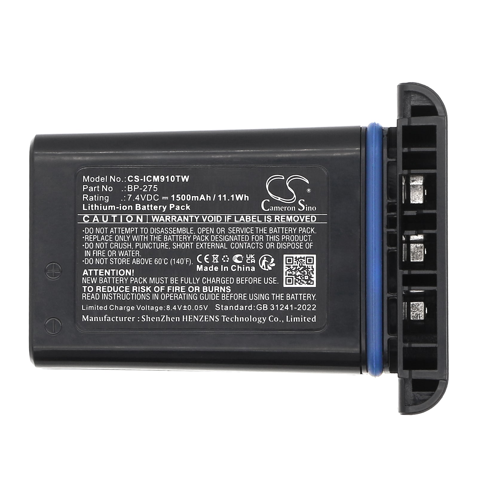 Batteri till Tvåvägsradio för Icom IC-M91D, IC-M92D