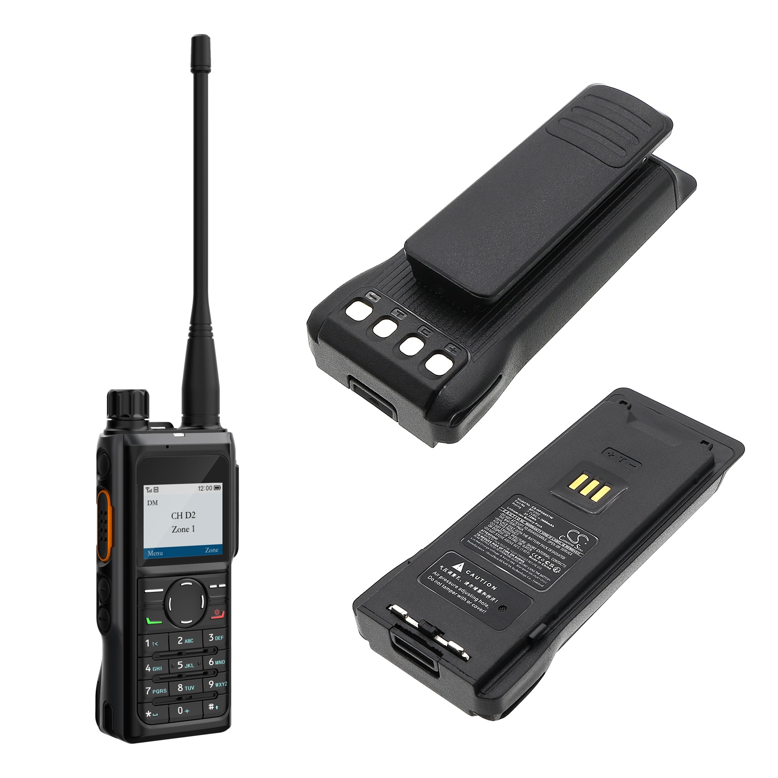 Batteri till Tvåvägsradio för Hytera HP605, HP685