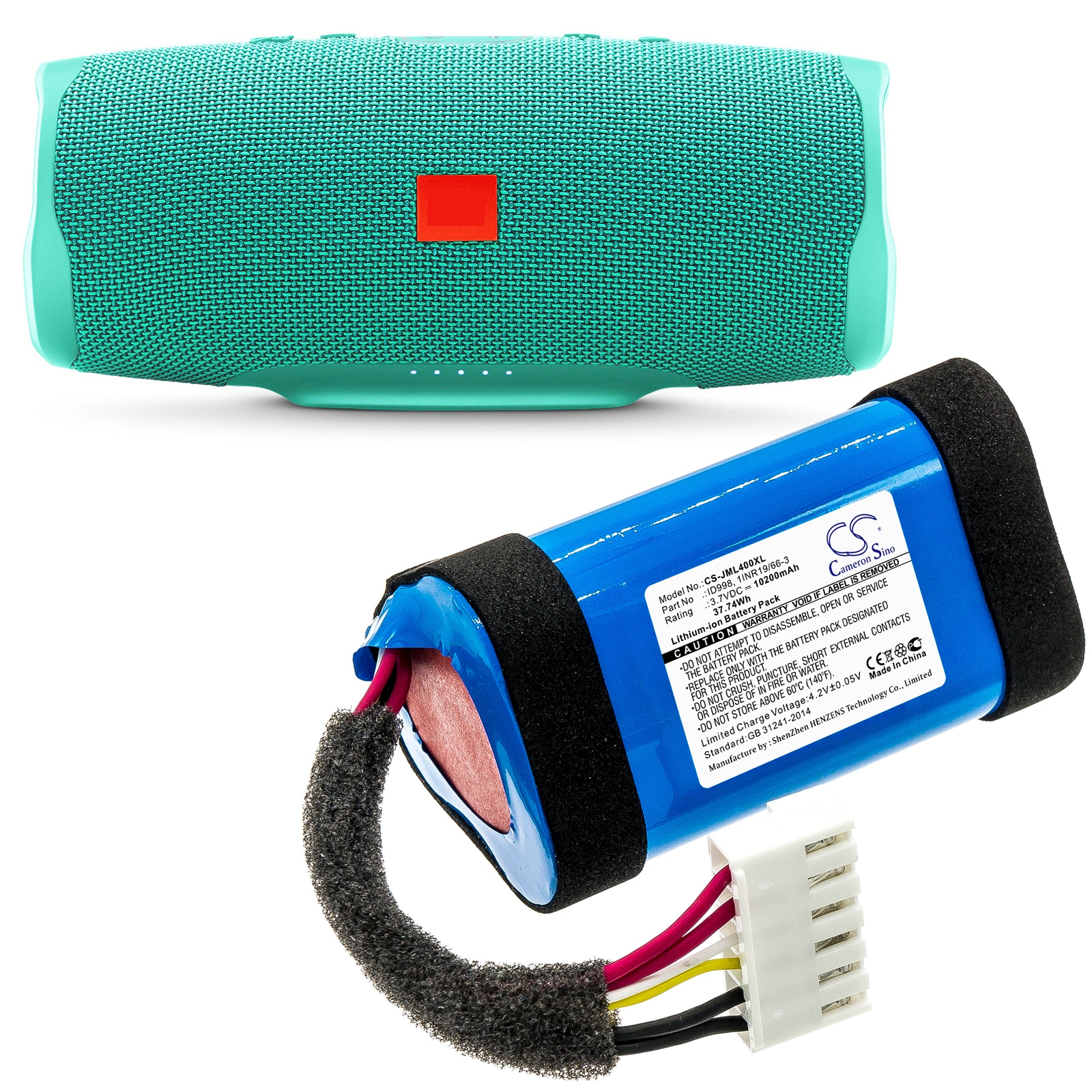 Batteri till Högtalare för JBL Charge 4, Charge 4J, JBLCHARGE4BLUAM m.fl.