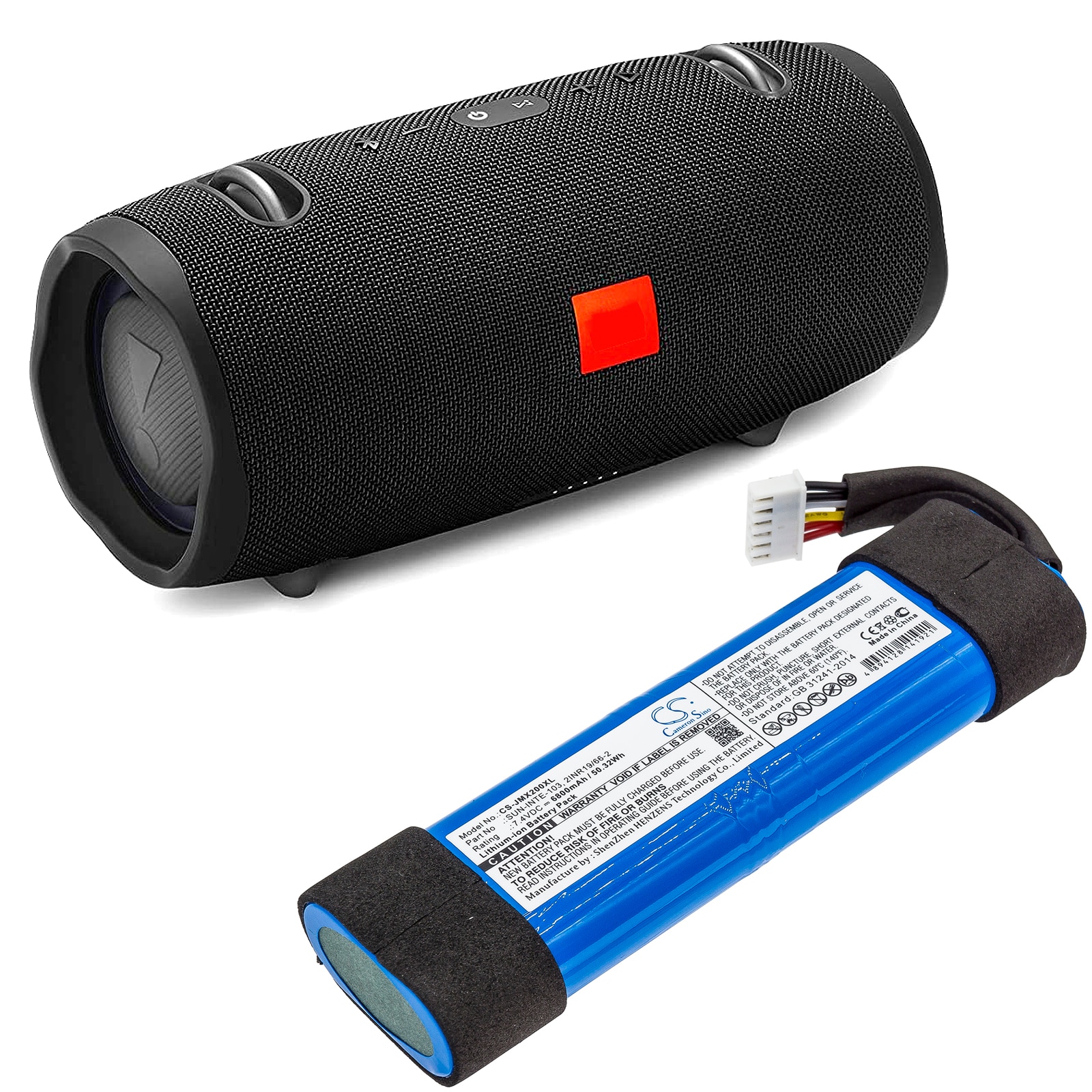 Batteri till Högtalare för JBL Xtreme 2, JBLXTREME2BLKAM, JBLXTREME2BLUAM / Högtalarbatteri