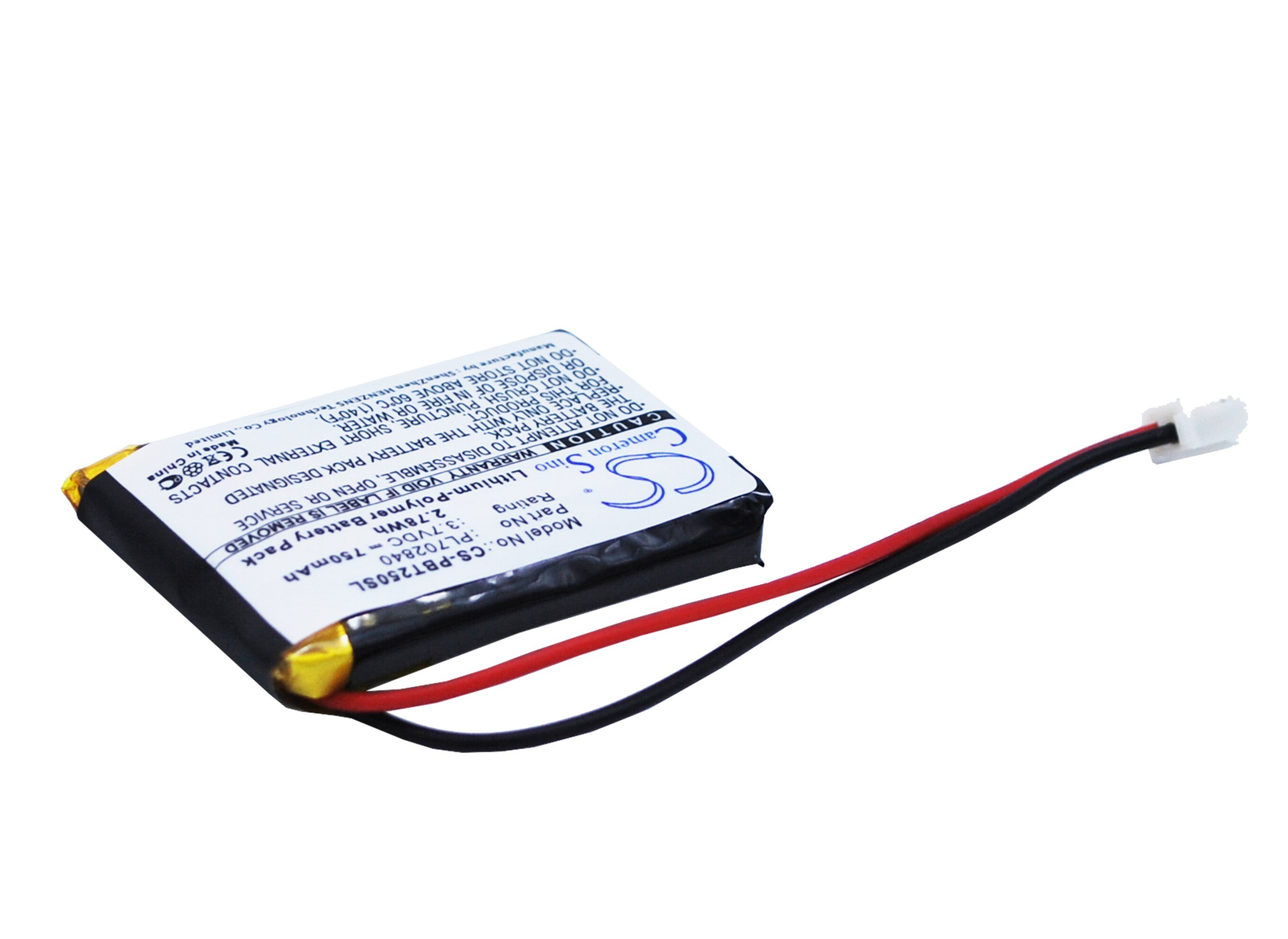 Batteri till Högtalare för Philips BT2500, BT2500W, BT2500B m.fl.