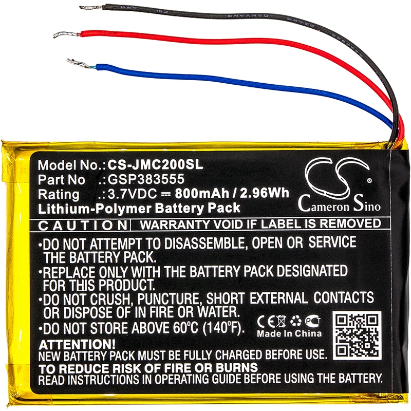 Batteri till Högtalare för JBL Clip 2, Clip 2 AN, CS056US m.fl.