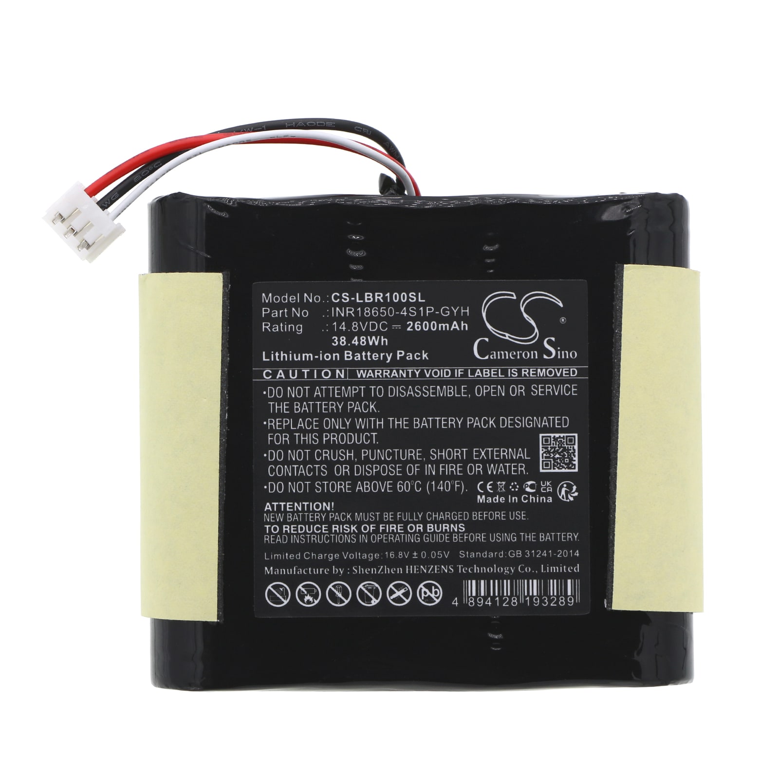 Batteri till Högtalare för Libratone INR18650-4S1P-GYH