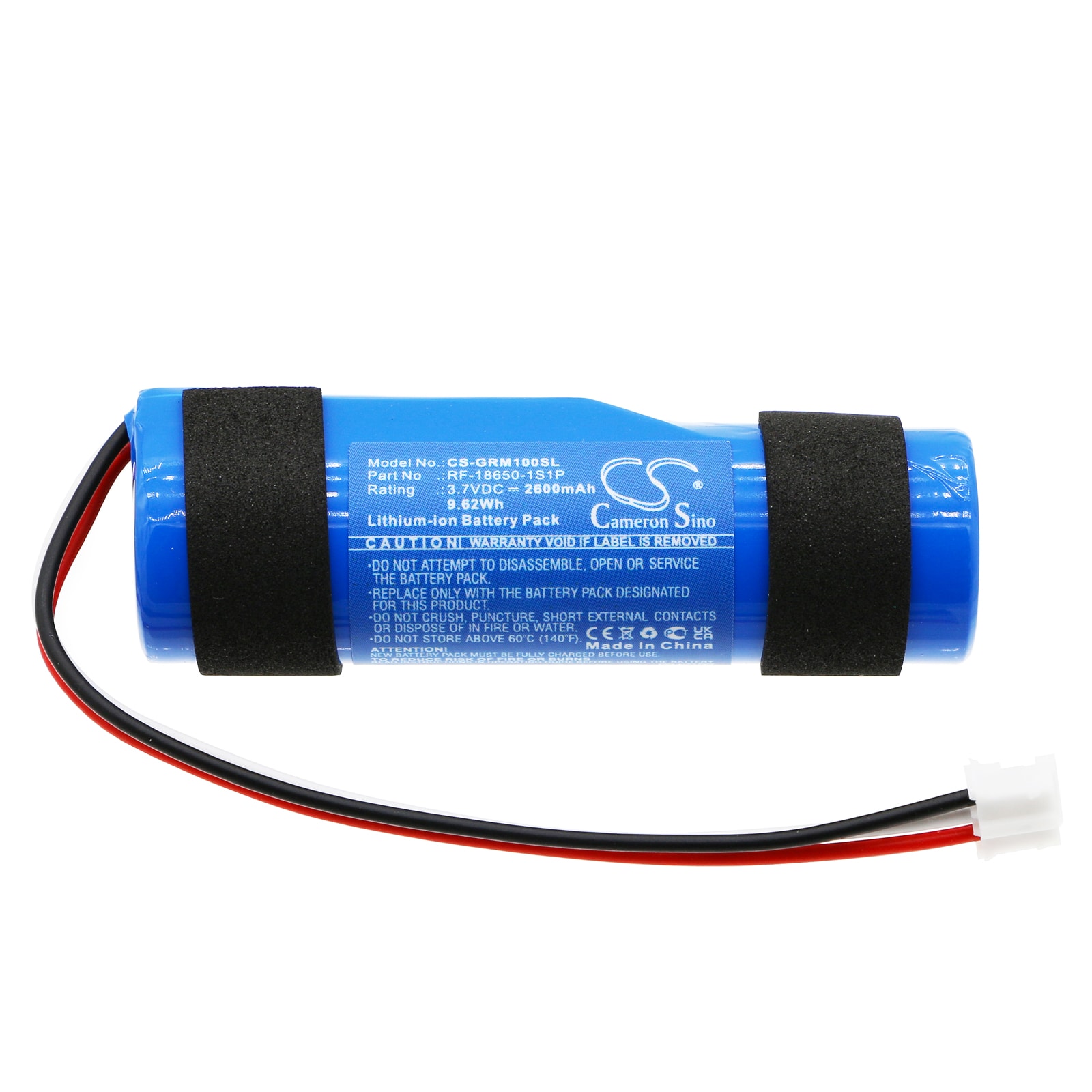 Batteri till Högtalare för Groove onn Rugged Speaker, Rugged SM, Wireless LED Speaker m.fl.