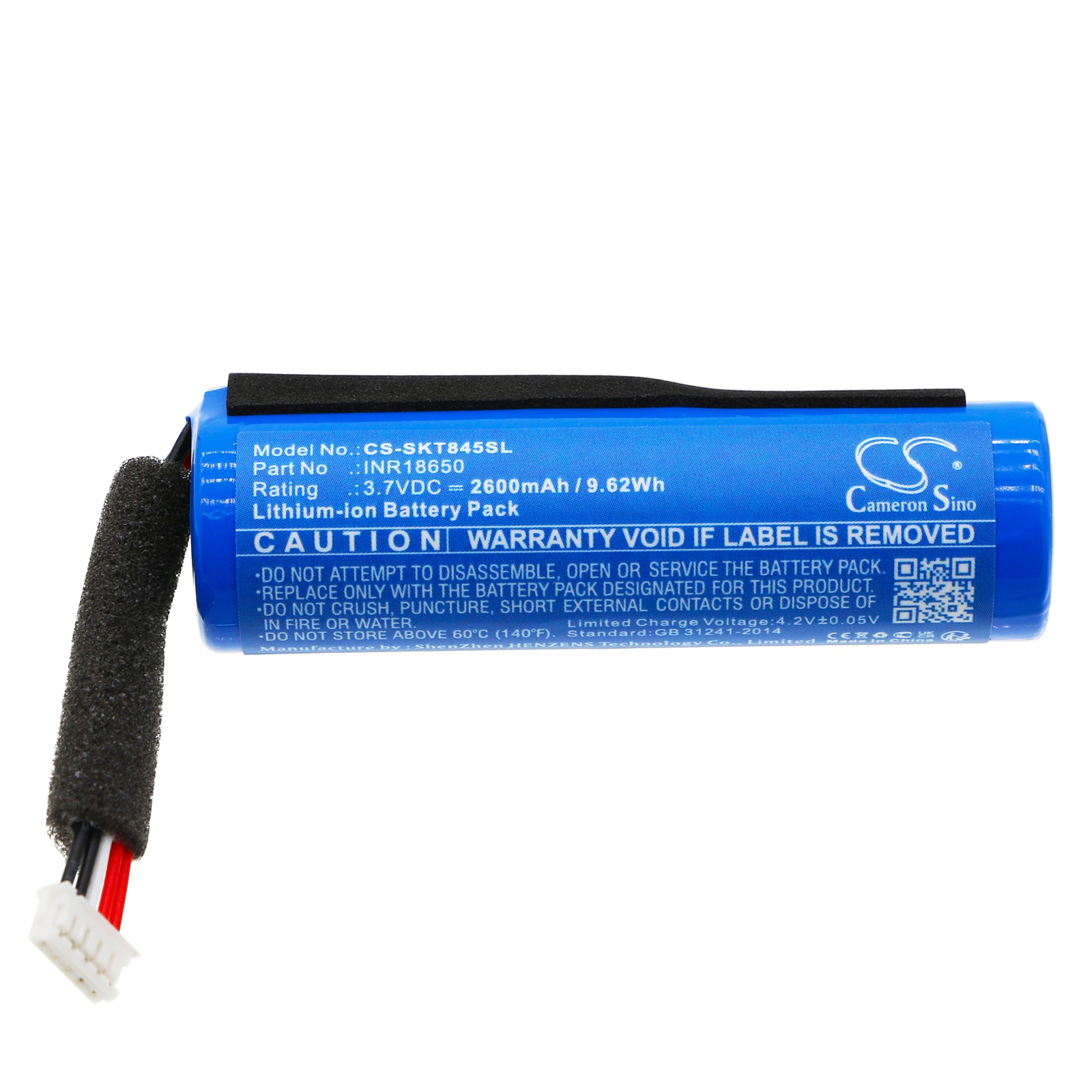 Batteri till Högtalare för Skullcandy Kilo XT, SKDY Kilo, 2SKSK1845