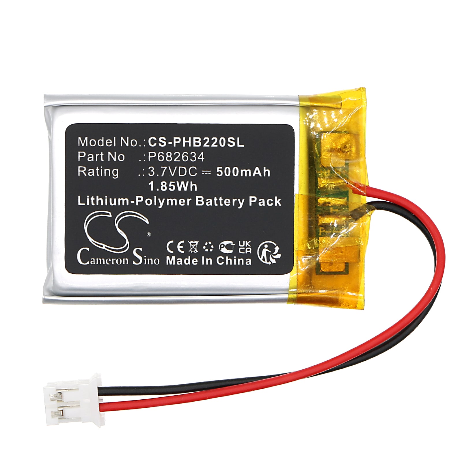 Batteri till Högtalare för Philips BT2200B, BT2200B/27