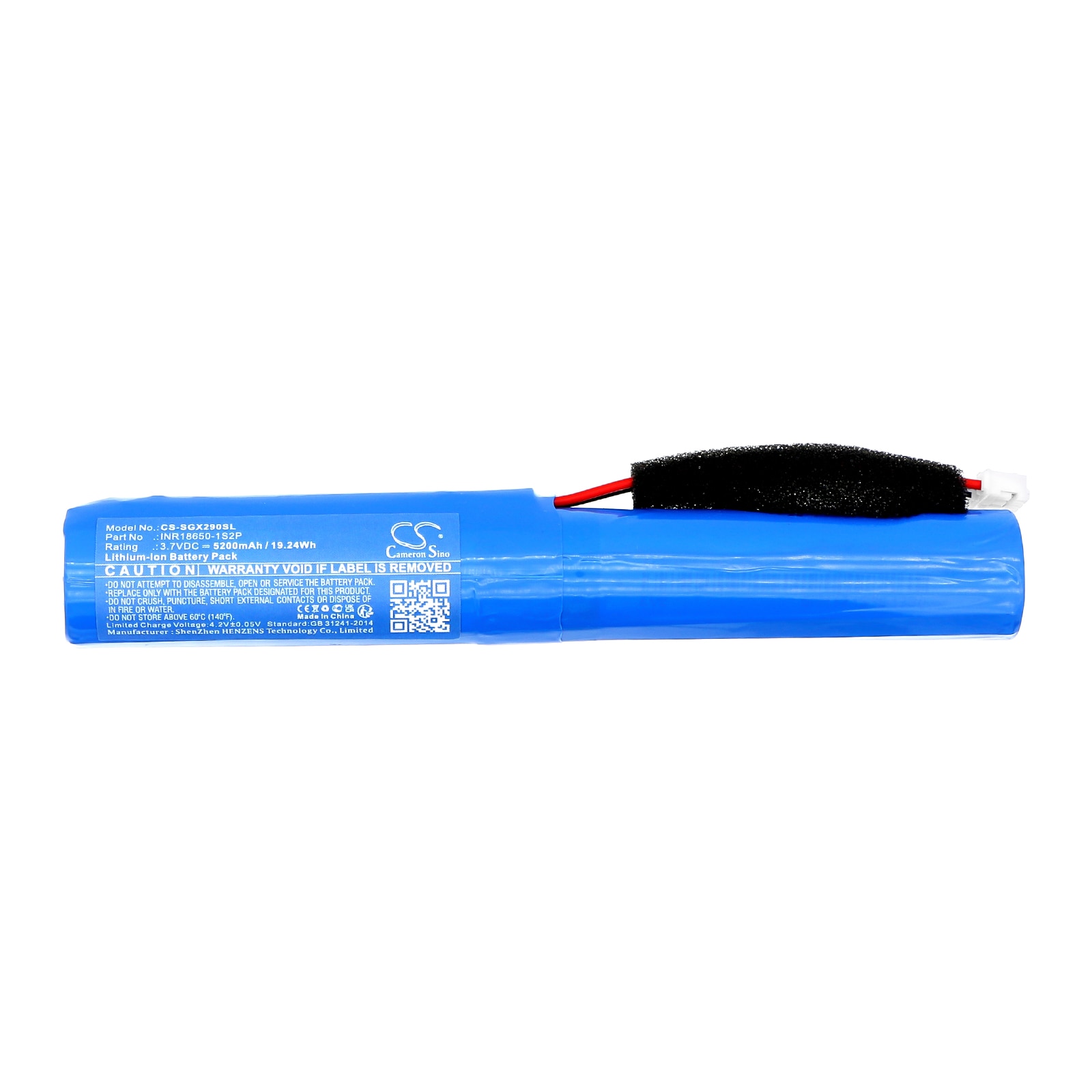 Batteri till Högtalare för Sharp GX-BT280, GX-BT290