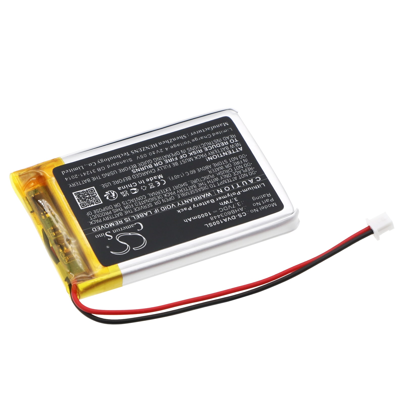 Batteri till Högtalare för Divoom Aurabulb