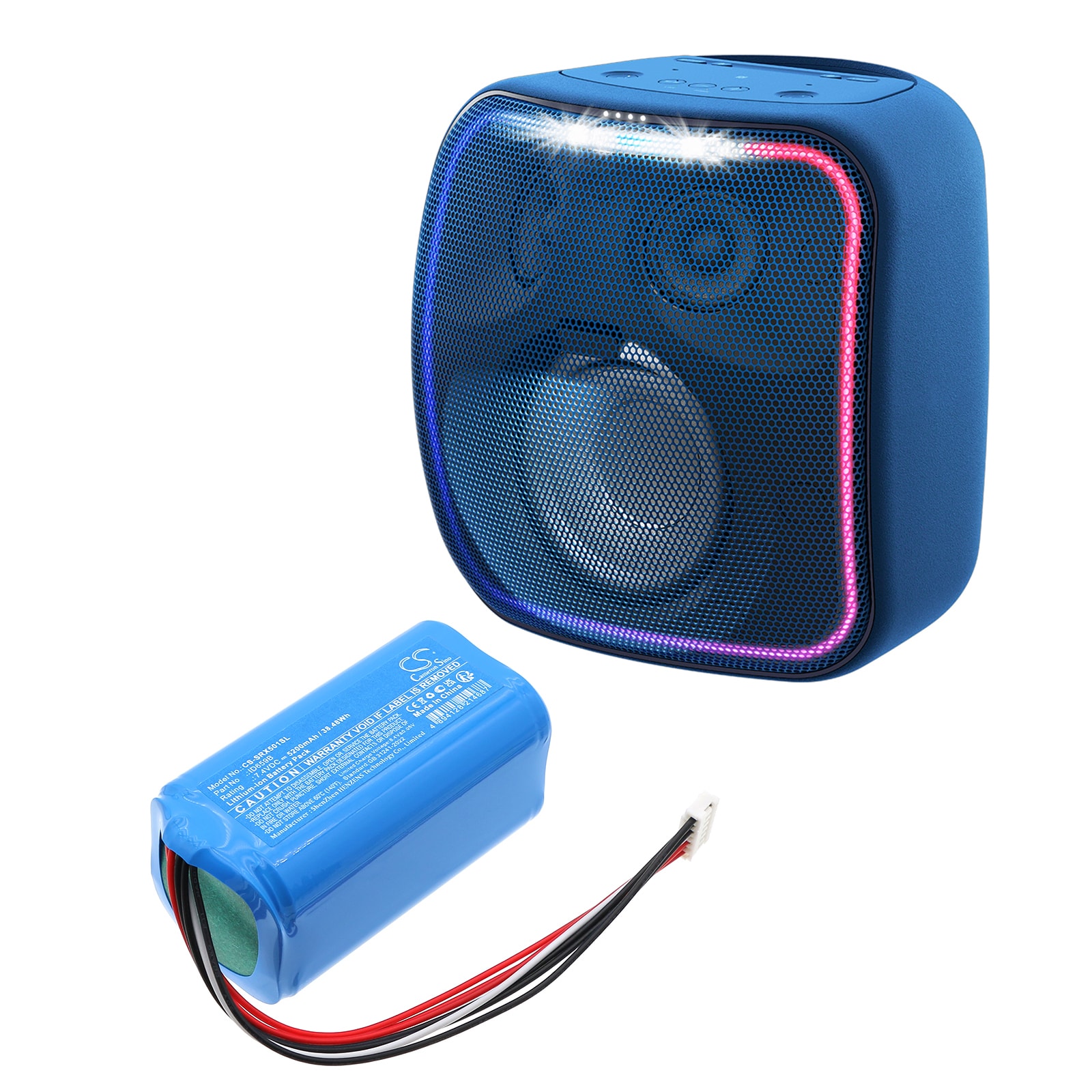 Batteri till Högtalare för Sony SRS-XB501, SRS-XB501G