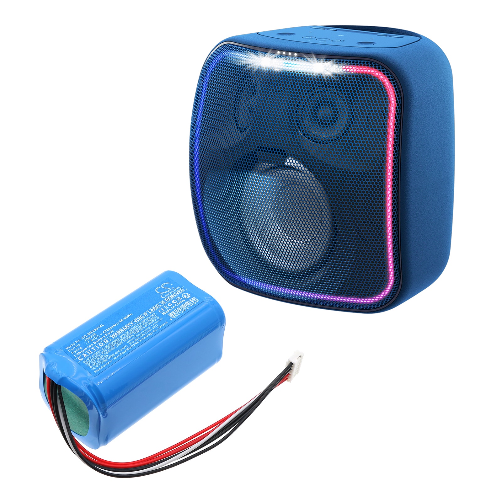 Batteri till Högtalare för Sony SRS-XB501, SRS-XB501G