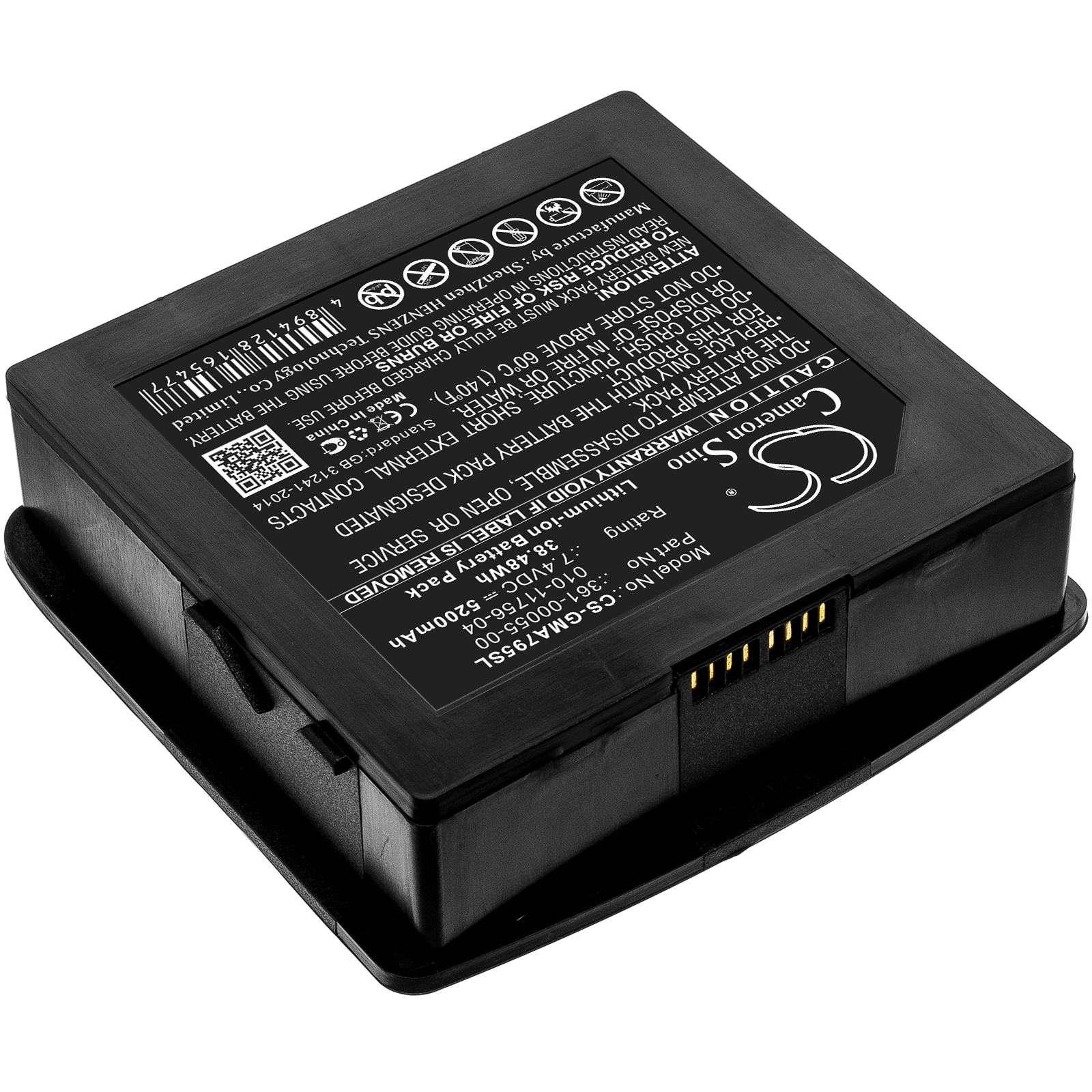 Batteri till Navigator, GPS för Garmin Aera 795, Aera 796