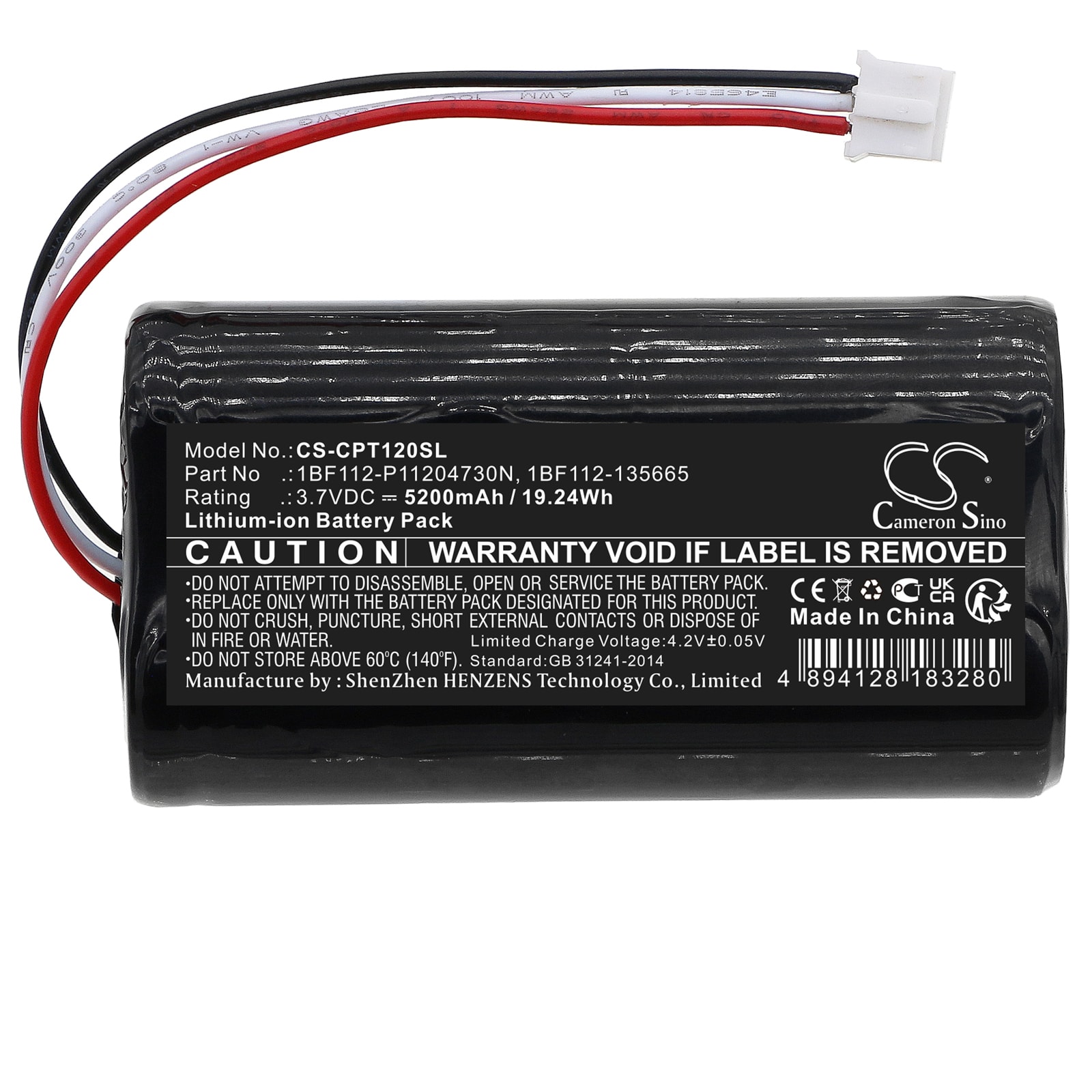 Batteri till Navigator, GPS för CalAmp TTU-1200, TTU-2800