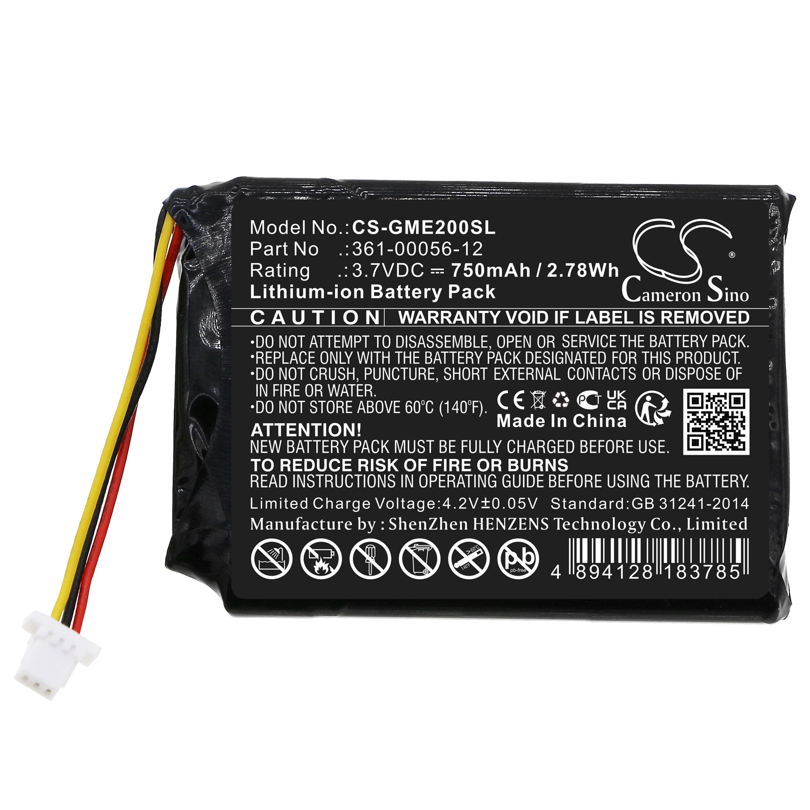 Batteri till Navigator, GPS för Garmin EDGE Explore 2, Dezl OTR700