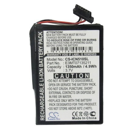 Batteri till Navigator, GPS för Navman iCN 510, iCN 520, iCN 530 m.fl.