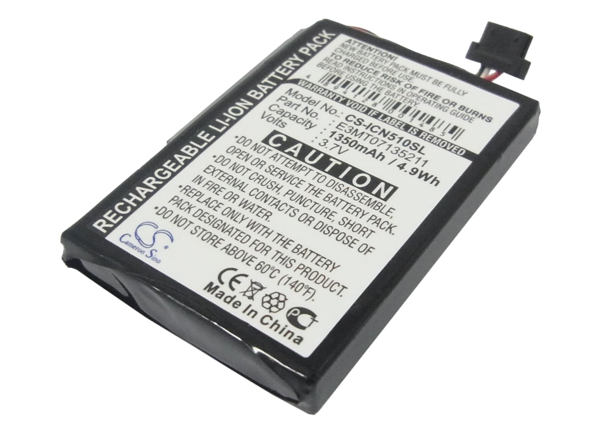 Batteri till Navigator, GPS för Navman iCN 510, iCN 520, iCN 530 m.fl.