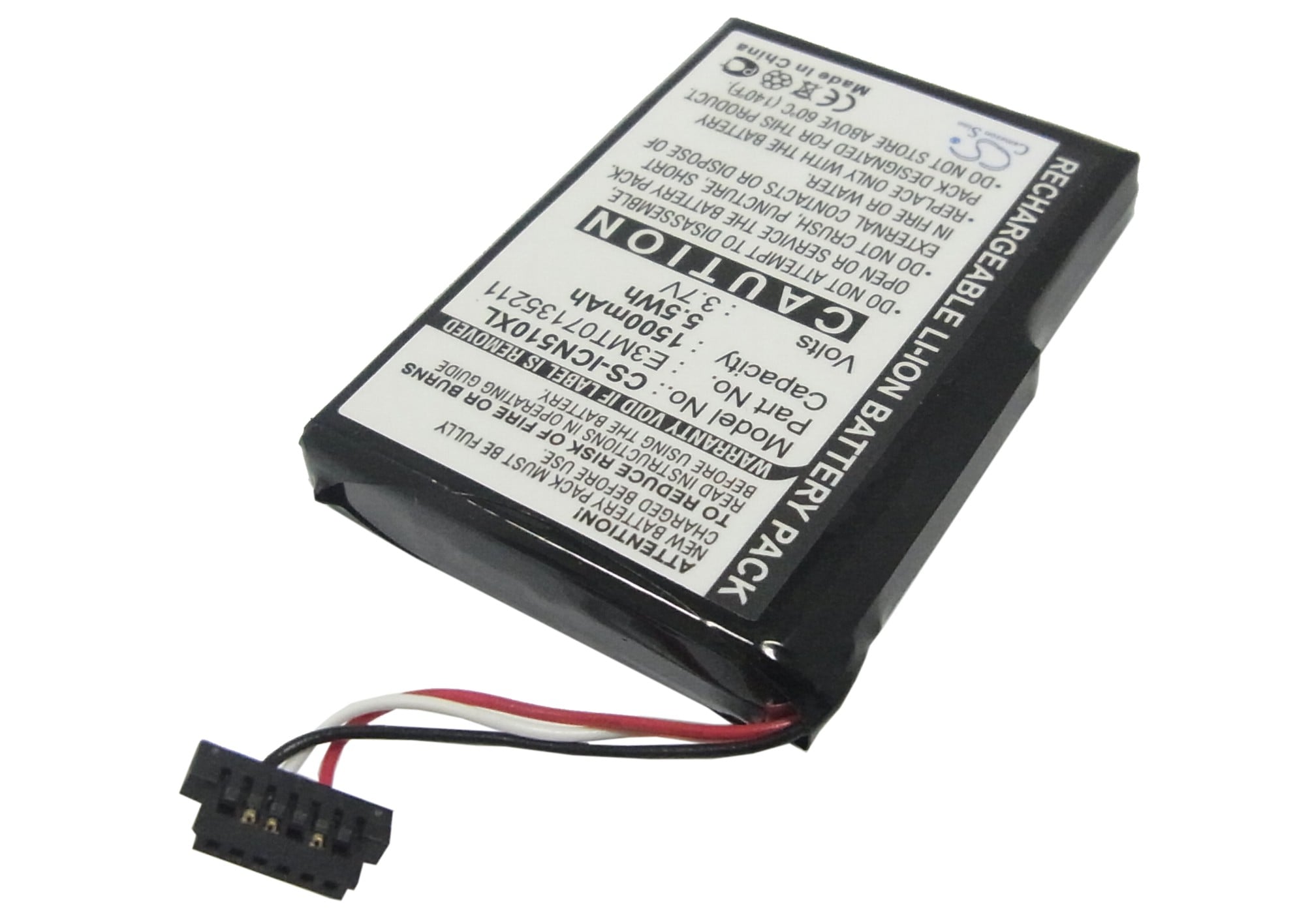 Batteri till Navigator, GPS för Navman iCN 510, iCN 520, iCN 530 m.fl.