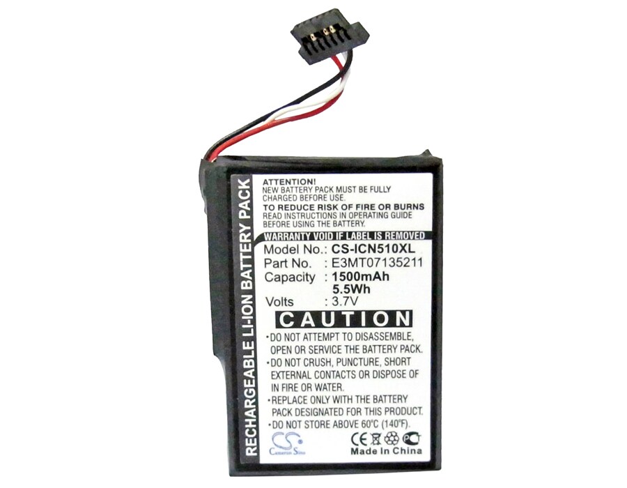 Batteri till Navigator, GPS för Navman iCN 510, iCN 520, iCN 530 m.fl.