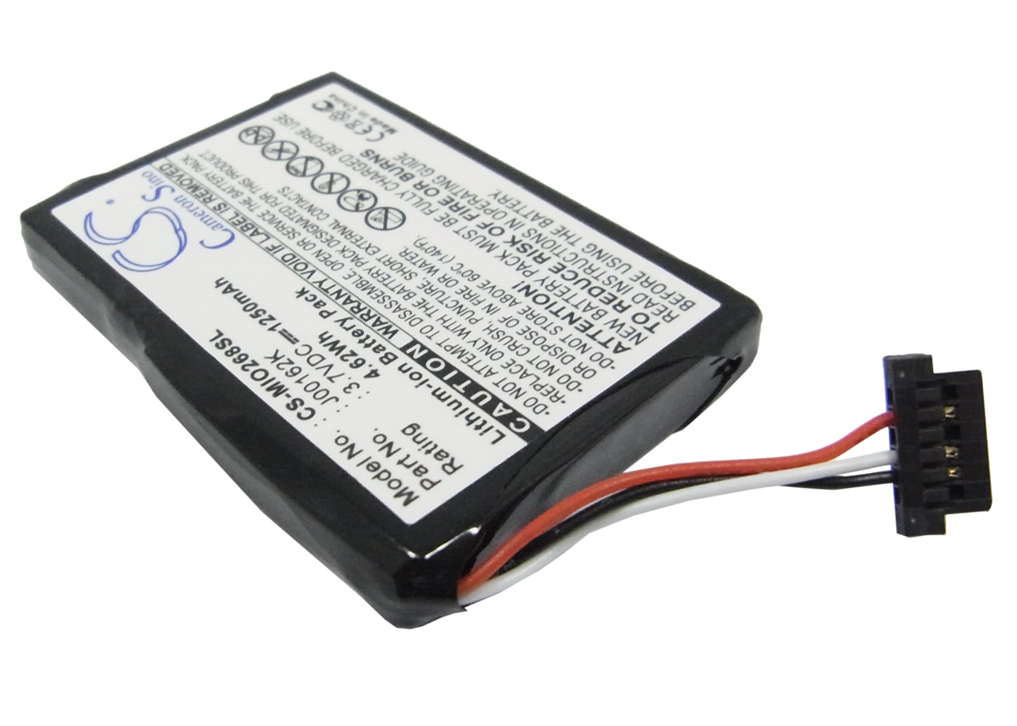 Batteri till Navigator, GPS för Mitac Mio 138, Mio 268, Mio 268 Plus m.fl.