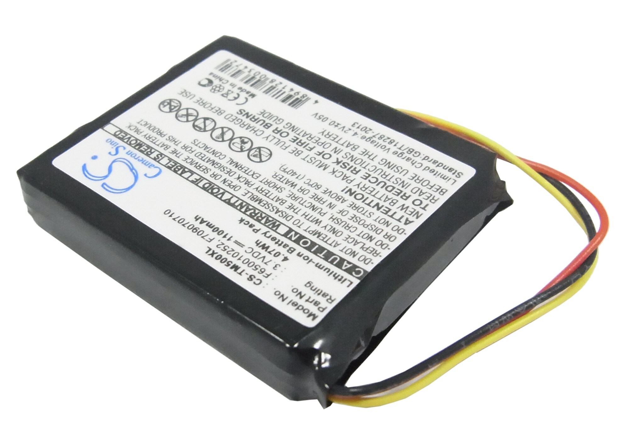 Batteri till Navigator, GPS för TomTom One, One Europe, One Regional m.fl.