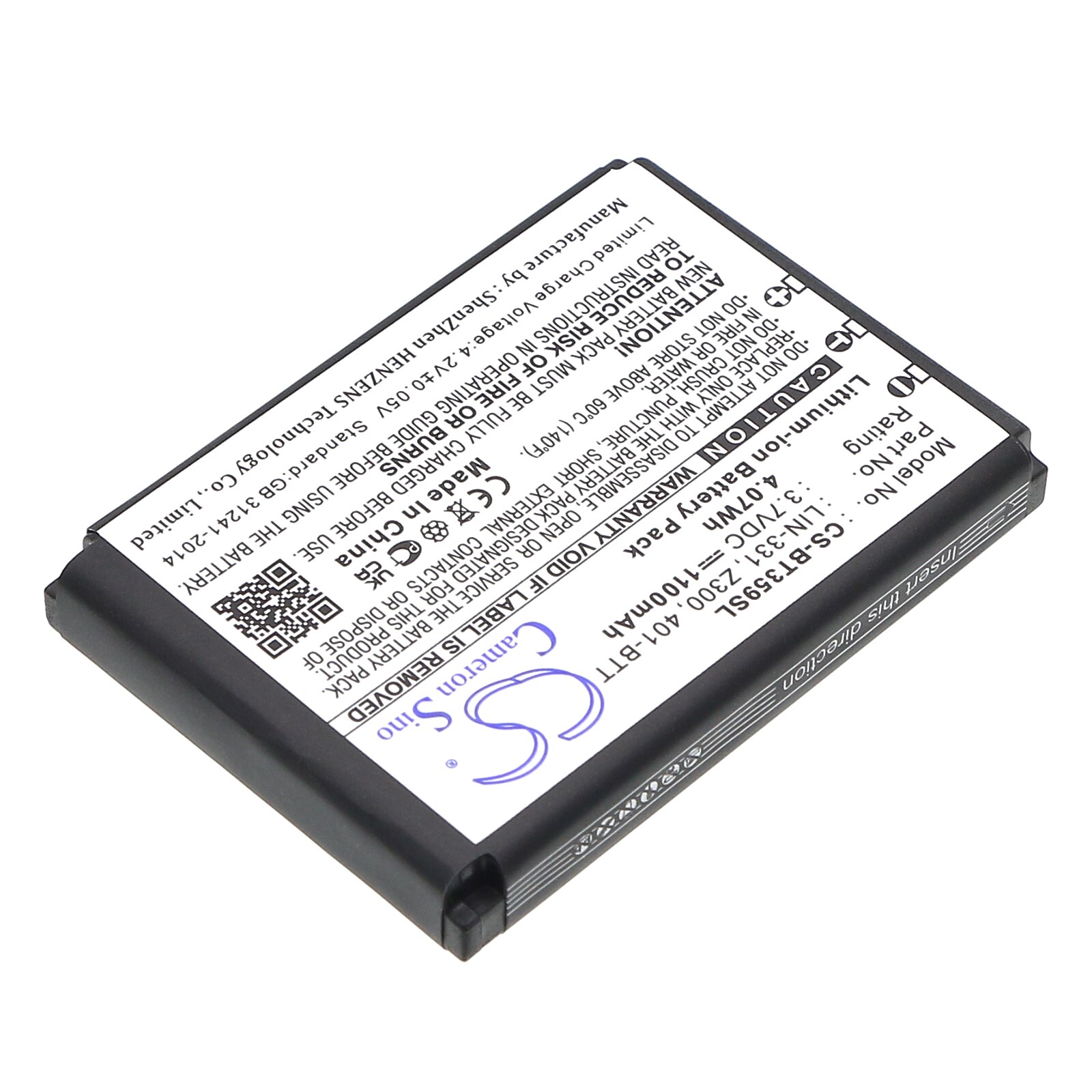 Batteri till Navigator, GPS för Globalsat BT-359, BT-359W, TR-101 m.fl.