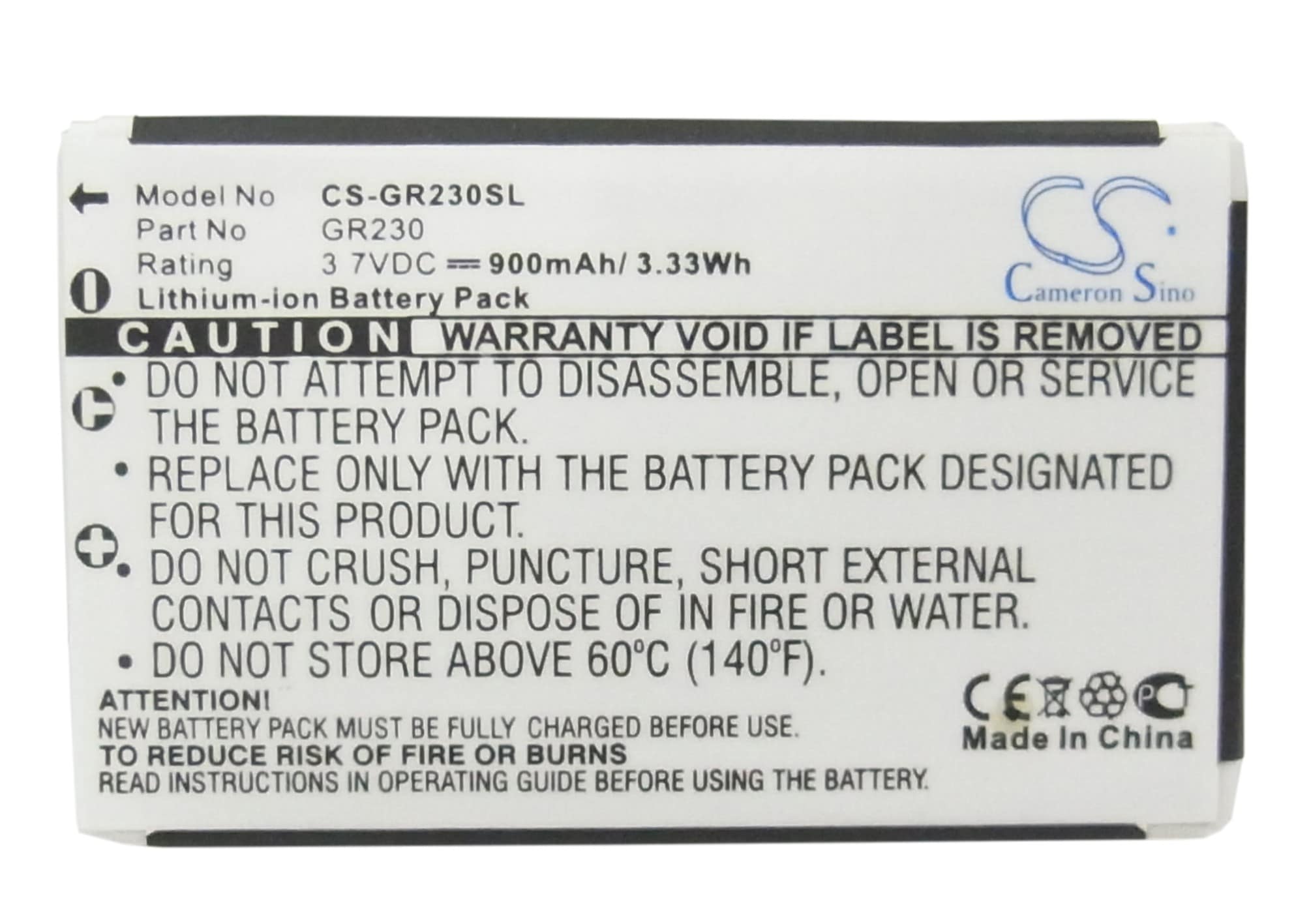 Batteri till Navigator, GPS för Holux GR-230 GPS Receiver, GR-231 GPS Receiver