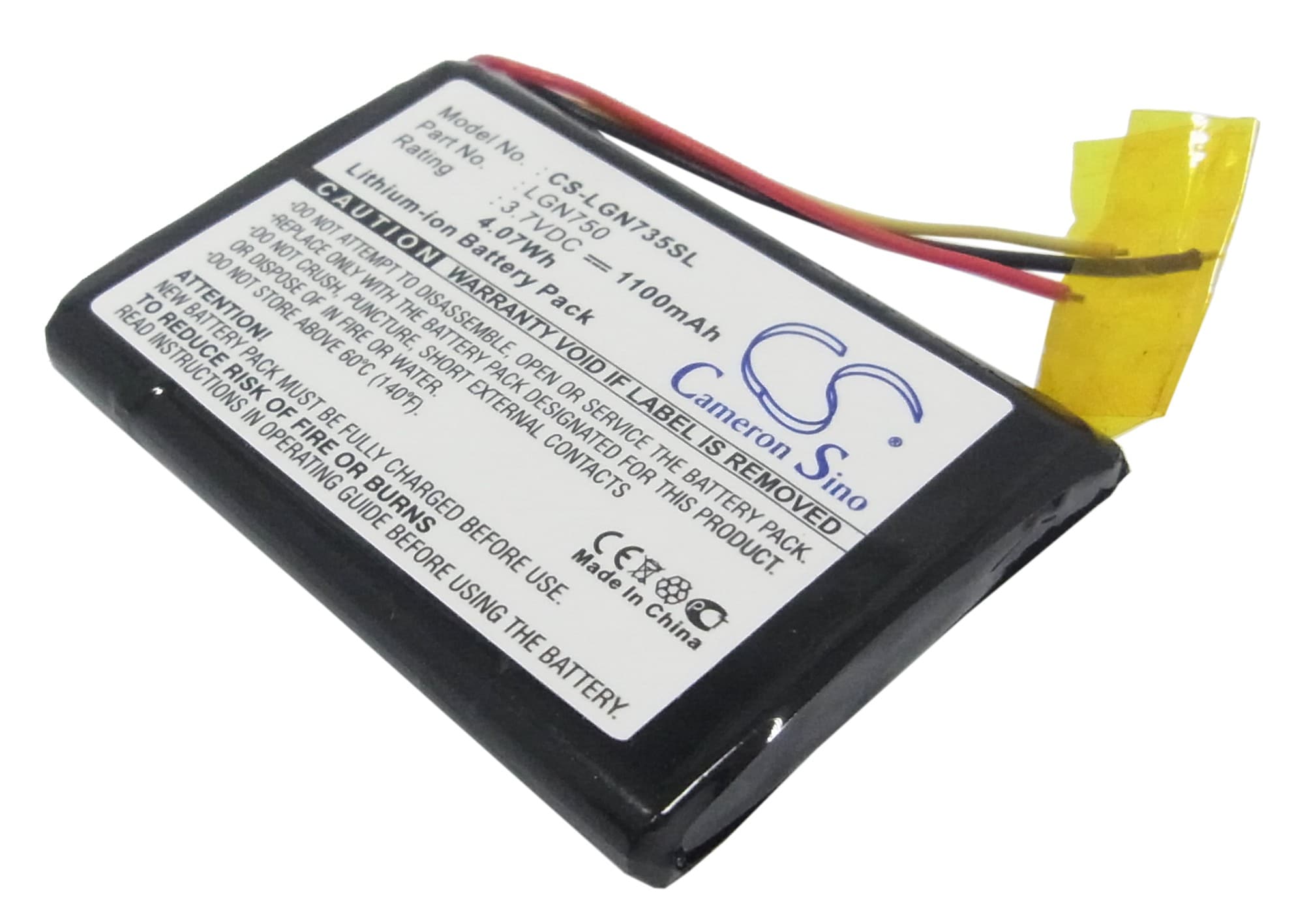 Batteri till Navigator, GPS för LG LN700, LN704, LN705 m.fl.