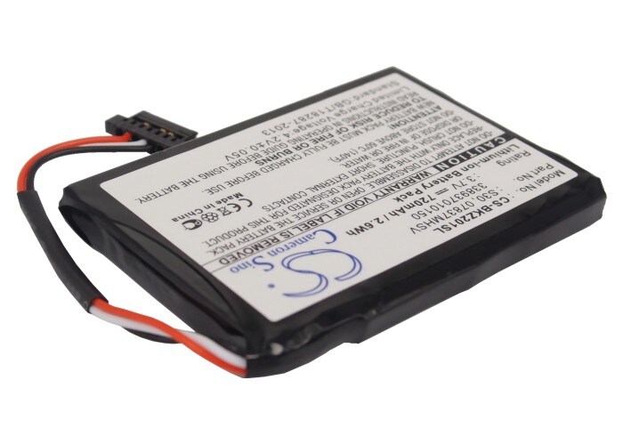 Batteri till Navigator, GPS för Becker Traffic Assist Z200, Traffic Assist Z201 m.fl.