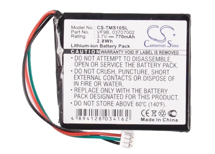 Batteri till Navigator, GPS för TomTom Start, Start2, 1EX00 m.fl.