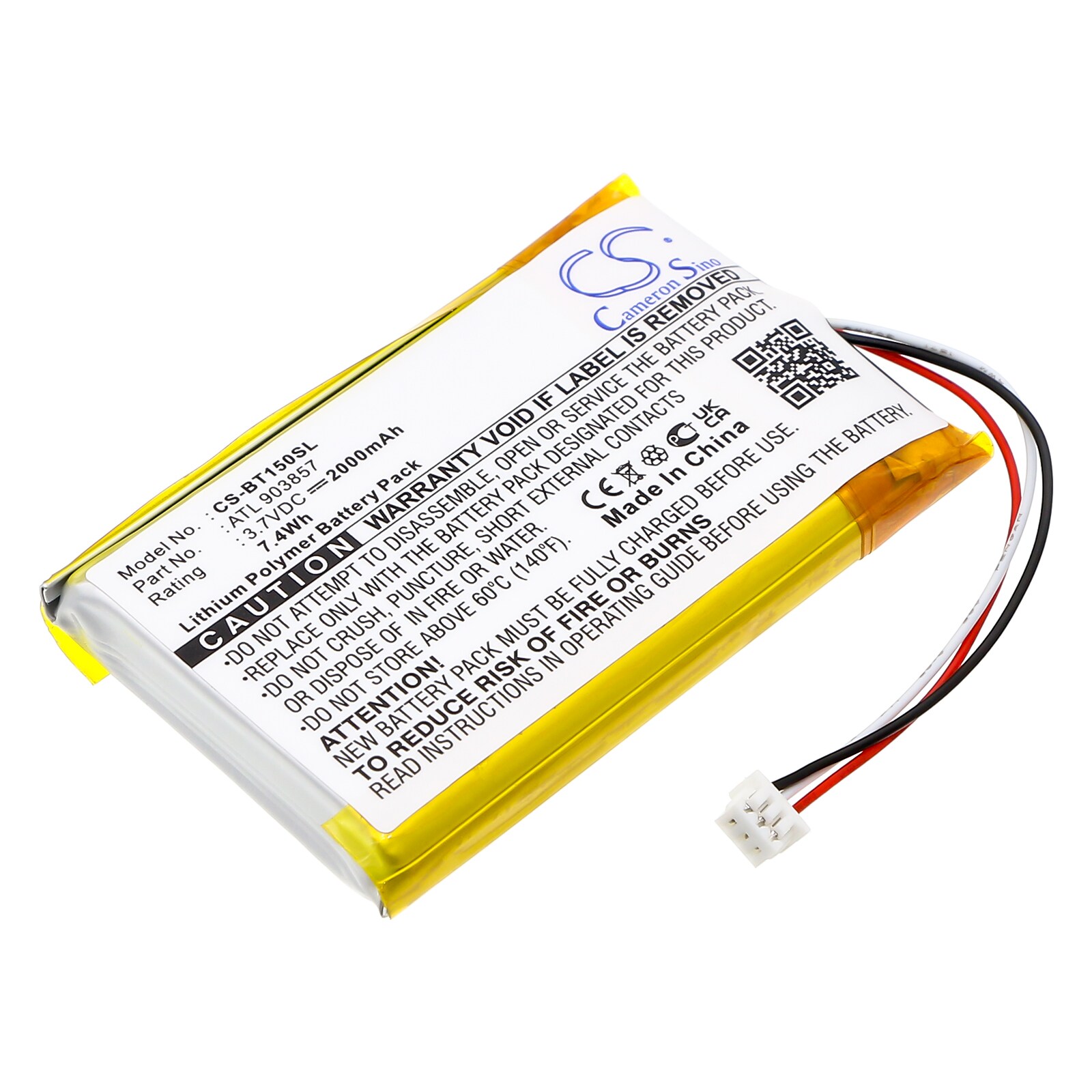 Batteri till Navigator, GPS för Globalstar TR-150, TR-151, Telenav TR-150 m.fl.