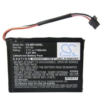 Batteri till Navigator, GPS för Magellan RoadMate 1440