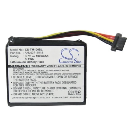 Batteri till Navigator, GPS för TomTom Go 1000, Go 1005, Go 1000 Live m.fl.