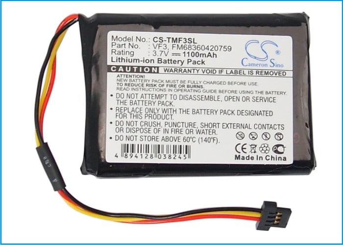 Batteri till Navigator, GPS för TomTom Quanta, Go XL330S