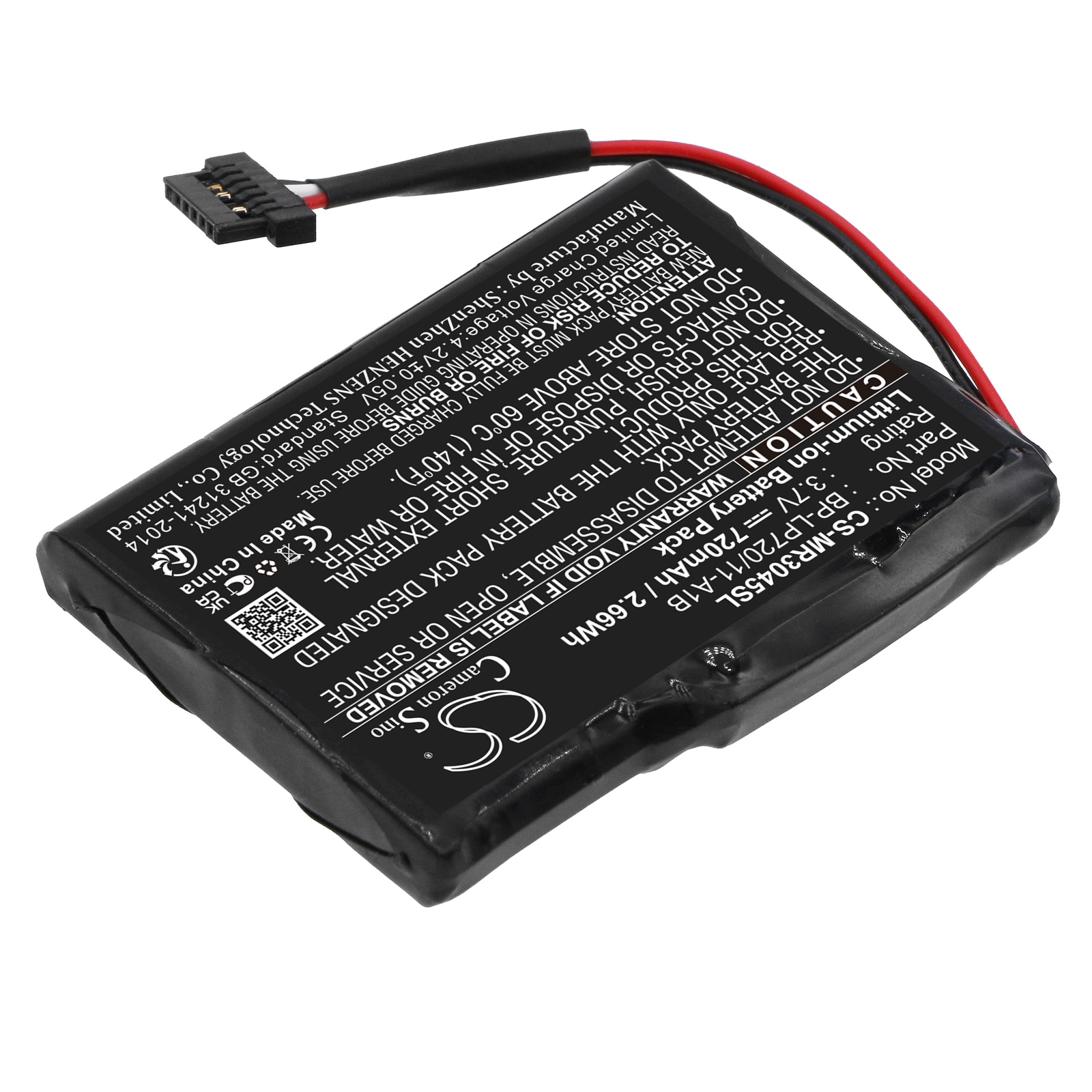 Batteri till Navigator, GPS för Magellan RoadMate 3045, RoadMate 3045-LM
